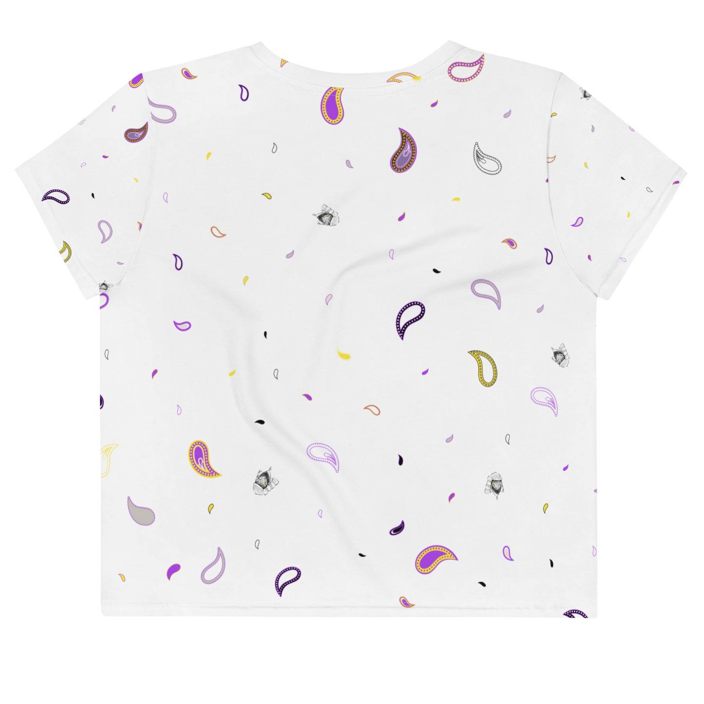 All-Over Print Crop Tee