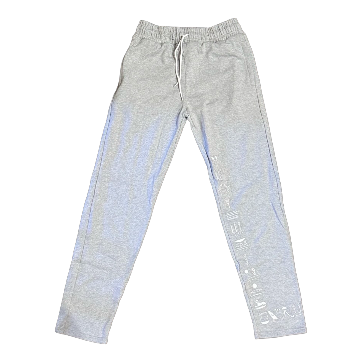 Kemet Sweatsuit Grey & White Pants
