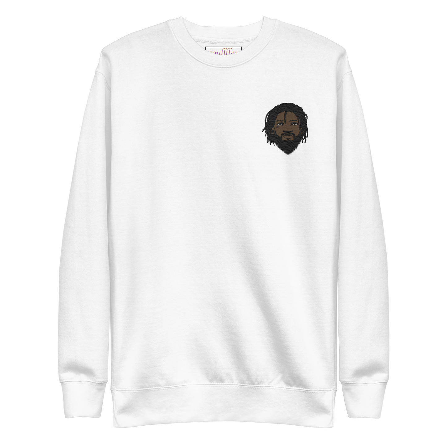 Melanated Jesus Embroidered Crewneck