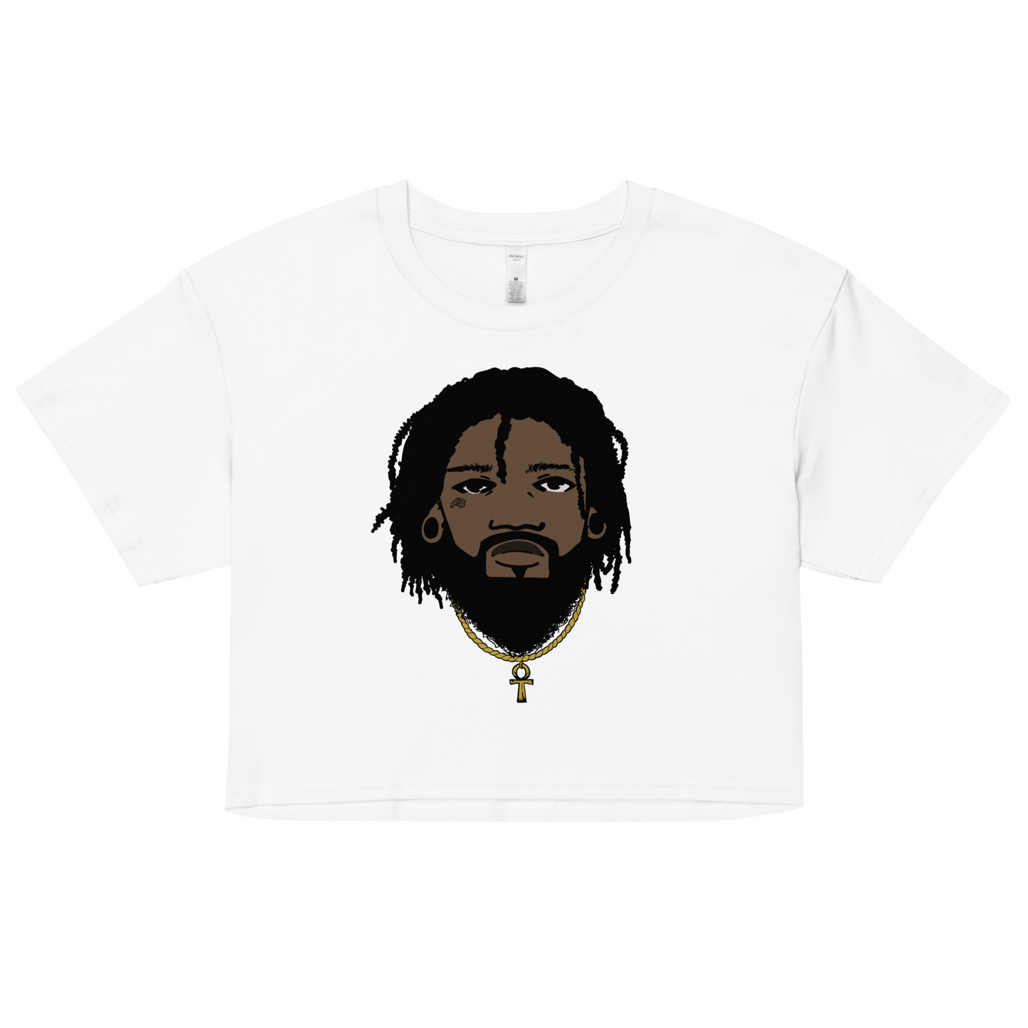 Melanated Jesus Wombmens Crop Top