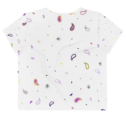 All-Over Print Crop Tee