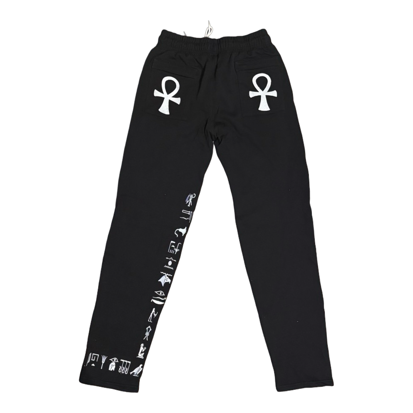 Kemet Sweat Suit Black & White Pants
