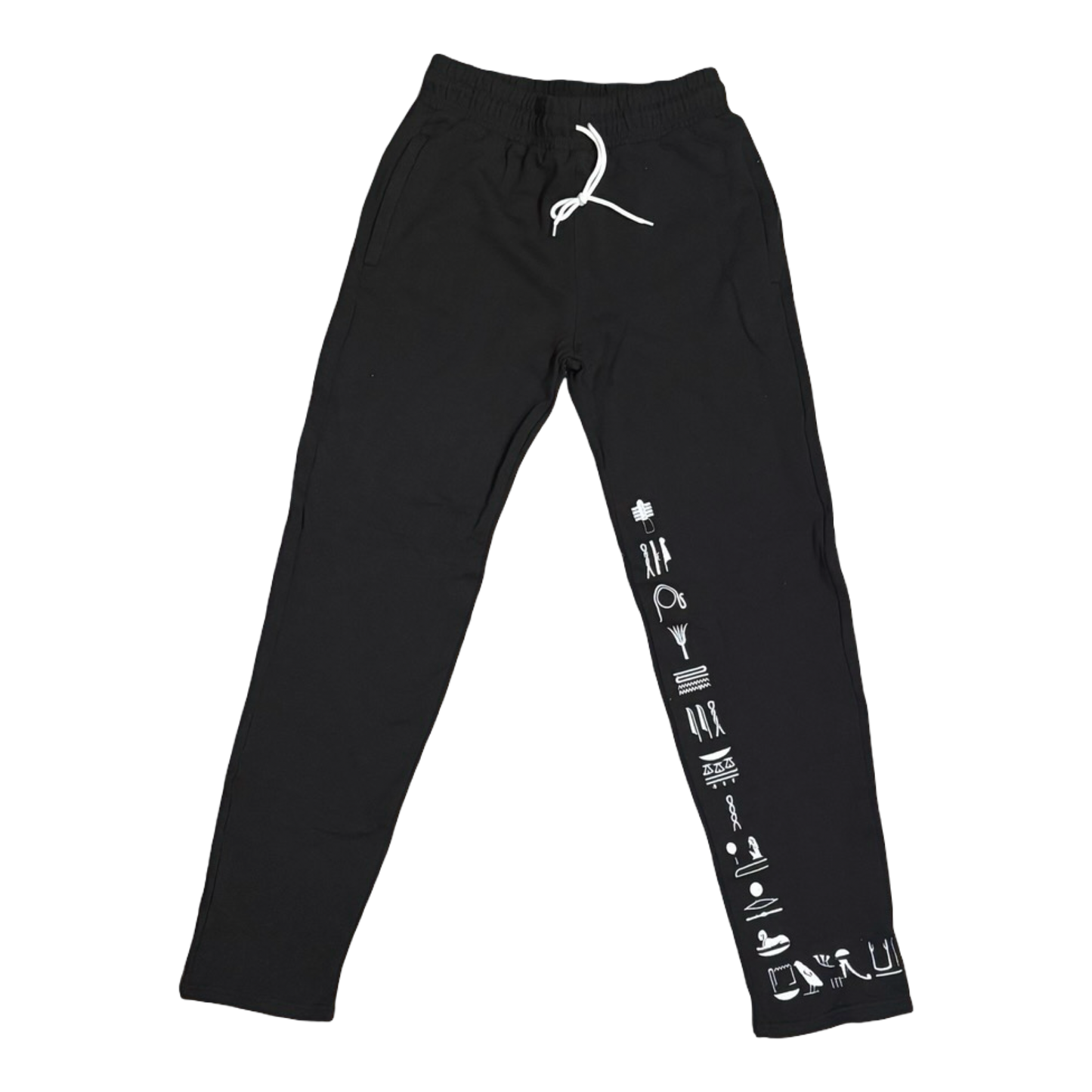 Kemet Sweat Suit Black & White Pants