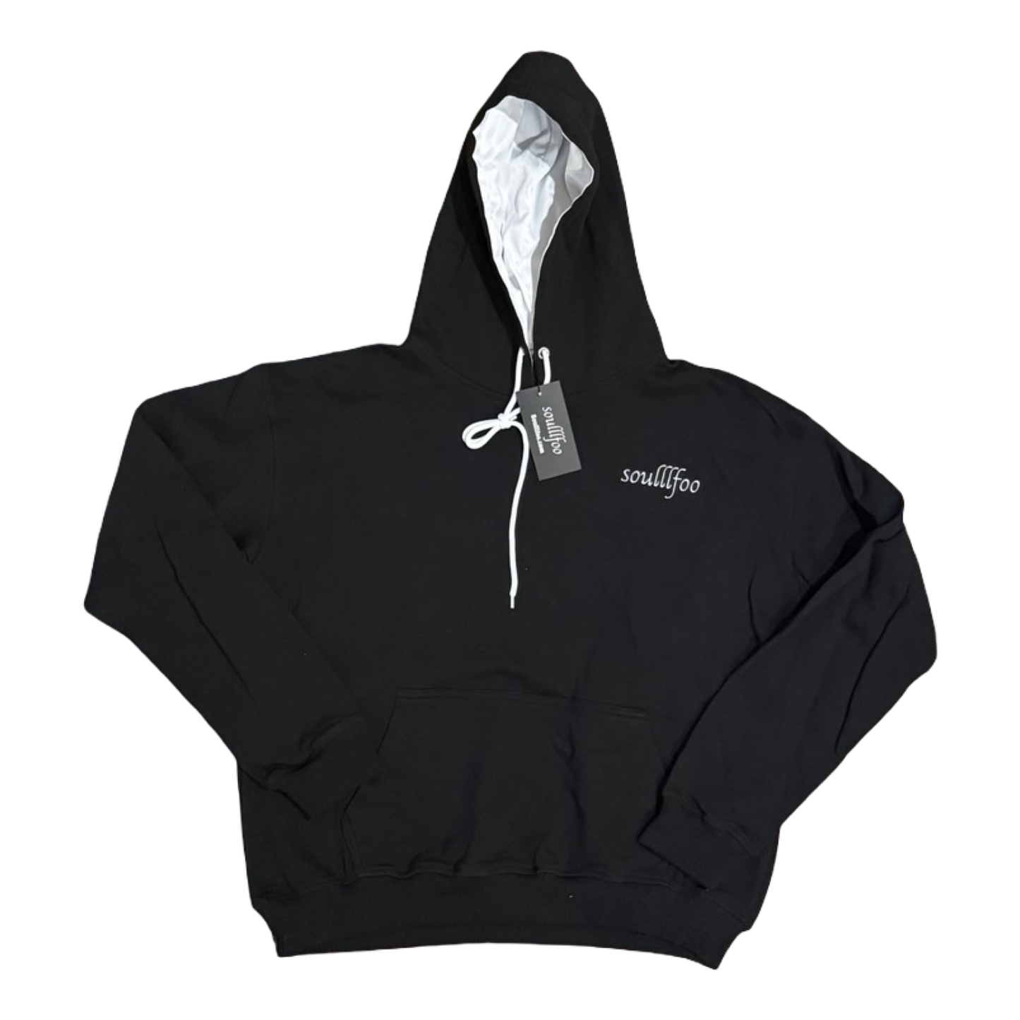 Kemet Sweat Suit Black & White Hoodie