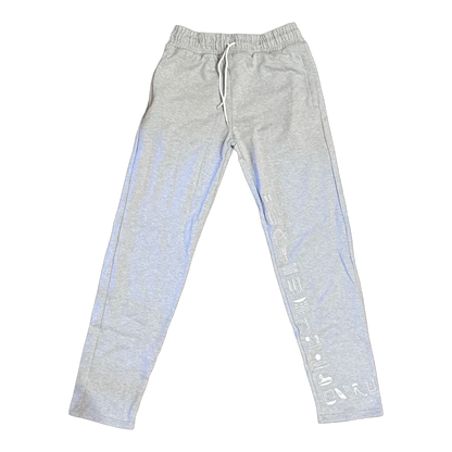 Kemet Sweatsuit Grey & White Pants