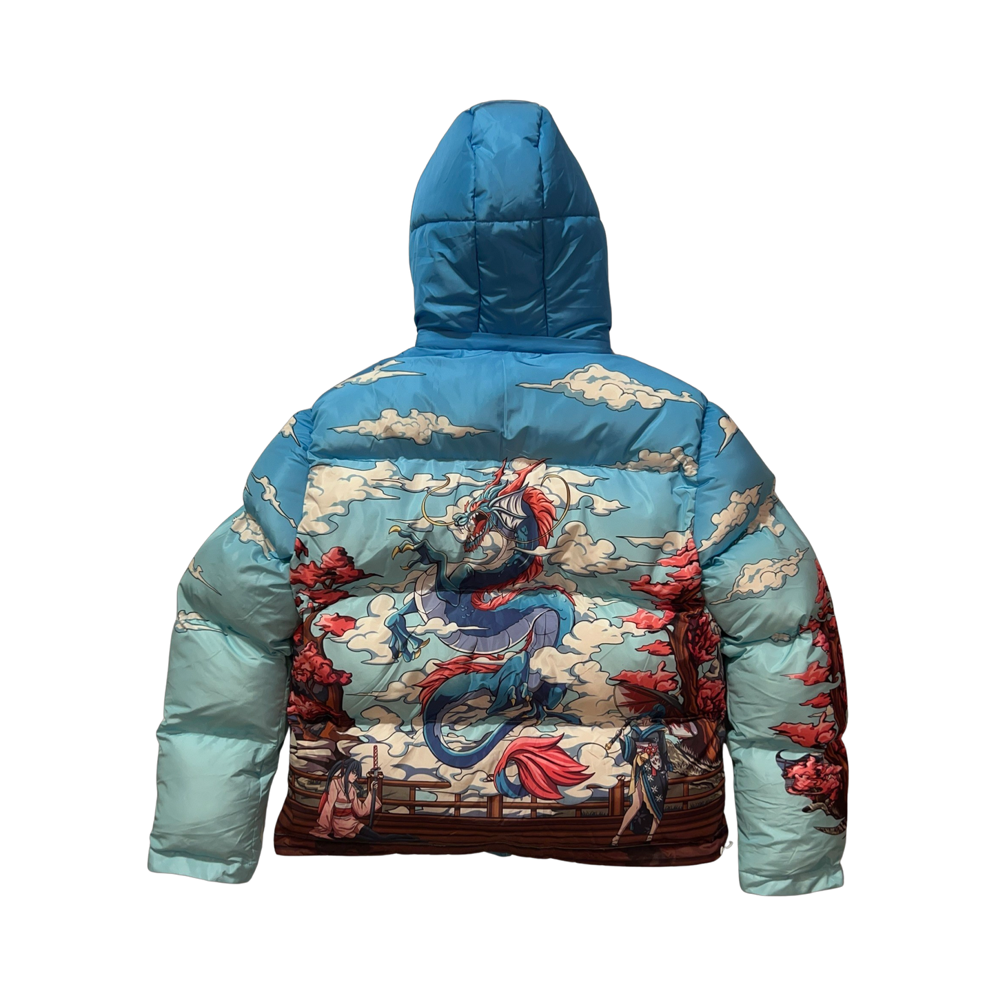Year Of The Dragon Puffer Jacket