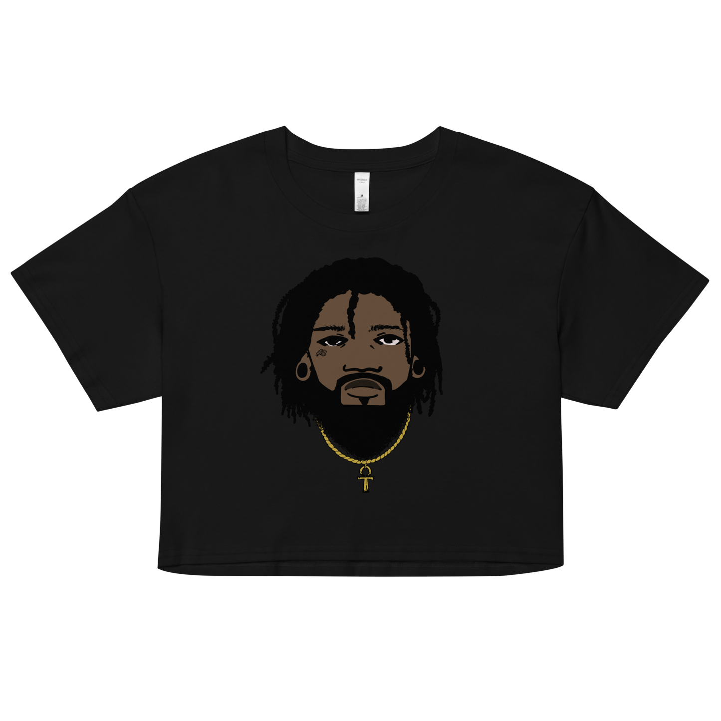 Melanated Jesus Wombmens Crop Top