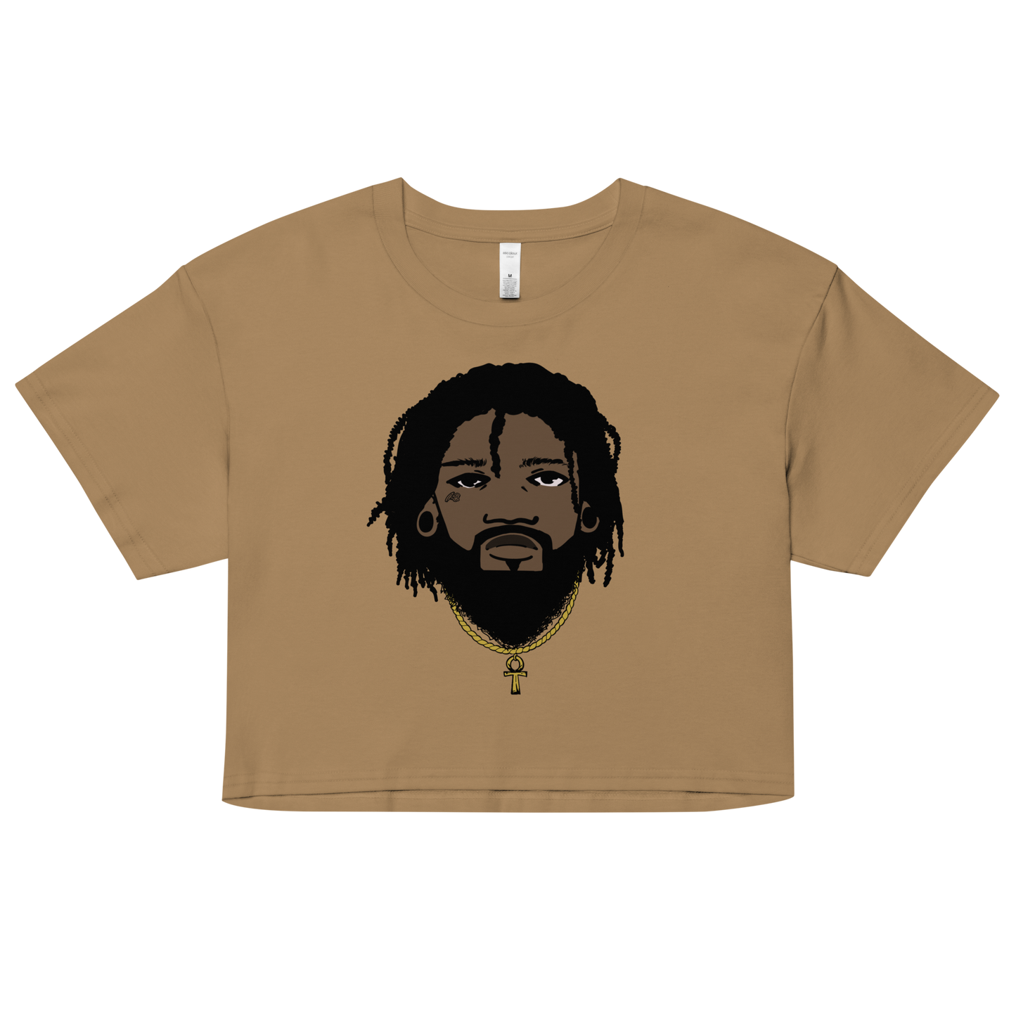 Melanated Jesus Wombmens Crop Top